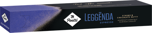 Кофе в капсулах POETTI Leggenda Espresso, 10кап, картинка