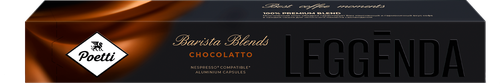 Кофе в капсулах POETTI Leggenda Chocolatto, 10кап, вид