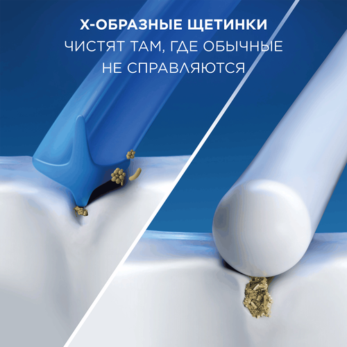 Насадка для электрической зубной щетки ORAL-B CrossAction EB50RB, 2шт, фотография