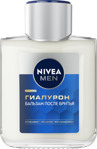 Бальзам после бритья NIVEA Men Гиалурон, 100мл, крупный план