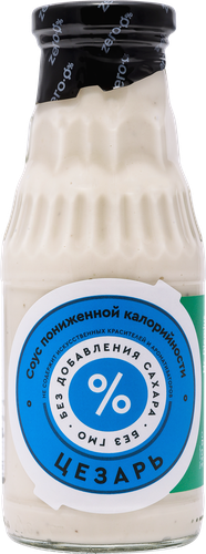 Соус на основе растительных масел MR.DJEMIUS ZERO Цезарь, с пониженной калорийностью, 330г, картинка