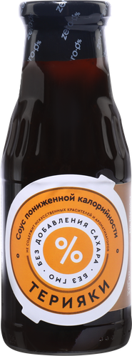 Соус MR.DJEMIUS ZERO Терияки, с пониженной калорийностью, 330г, изображение