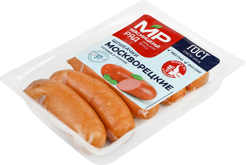 Шпикачки МЯСНИЦКИЙ РЯД Москворецкие ГОСТ, 450г, фотография