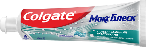 Зубная паста COLGATE Макс Блеск, 150мл, вид
