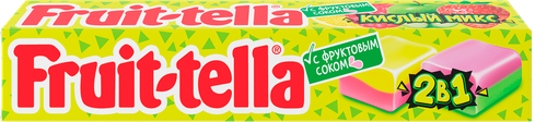 Конфета жевательная FRUIT-TELLA Кислый микс, 41г, фотография