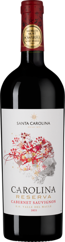 Вино SANTA CAROLINA Каролина Ресерва Каберне Совиньон ординарное красное сухое, 0.75л