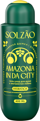 Гель для душа SOLZAO Amazonia In Da City с экстрактом лайма, 400мл, детальное фото