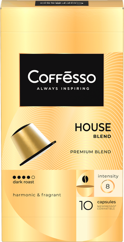 Кофе капсульный COFFESSO House Blend, 10кап, детальное фото