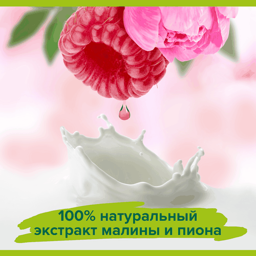 Гель для душа PALMOLIVE Натурэль Малина и пион, 750мл, вид