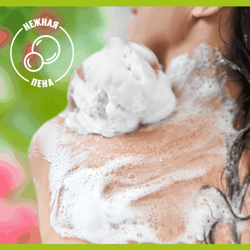 Гель для душа PALMOLIVE Натурэль Малина и пион, 750мл, картинка