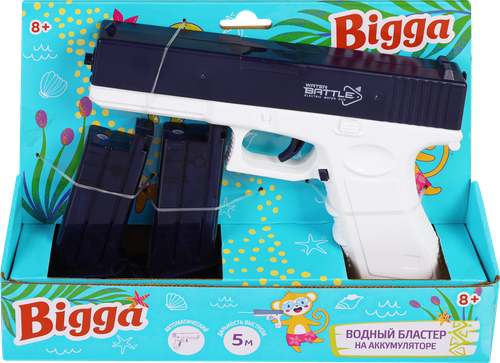 Водный пистолет BIGGA электрический, 20см, Арт. WF123, фото