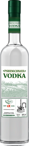 Водка ПШЕНИЧНАЯ 40%, 0.5л