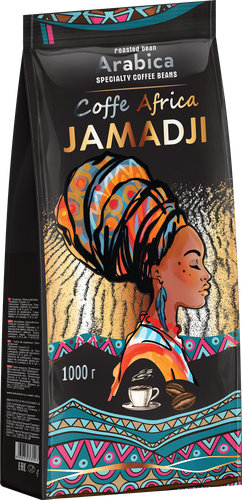 Кофе зерновой JAMADJI обжаренный, 1кг, изображение