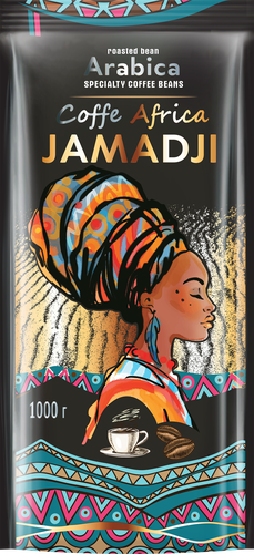 Кофе зерновой JAMADJI обжаренный, 1кг, вид