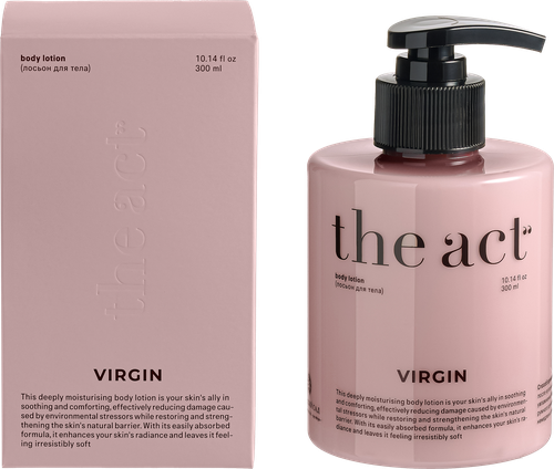 Лосьон для тела THE ACT Virgin парфюмированное, 300мл, детальное фото