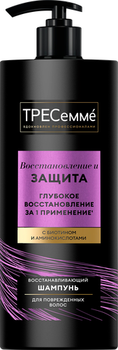 Шампунь для волос ТРЕСЕММЕ Восстановление и защита, 1л, фото