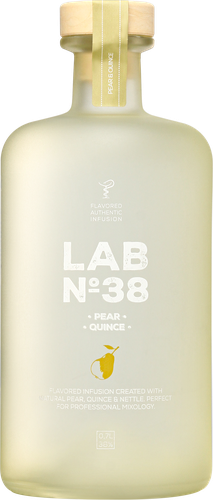 Настойка LAB №38 Груша-Айва 38%, горькая, 0.7л