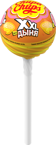 Карамель CHUPA CHUPS Арбуз и дыня, 29г, крупный план