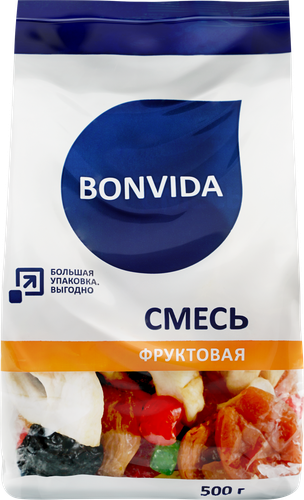 Смесь фруктовая BONVIDA, 500г, изображение