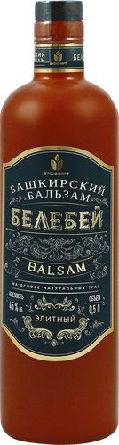 Бальзам БЕЛЕБЕЙ Элитный 45%, 0.5л, фотография