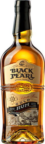Ром BLACK PEARL Золотой выдержанный 37,5%, 0.7л, фотография