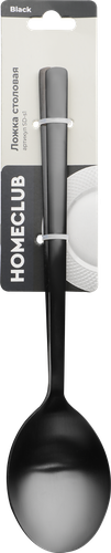 Набор ложек столовых HOMECLUB Matt Black, нержавеющая сталь, Арт. SD-s1, вид