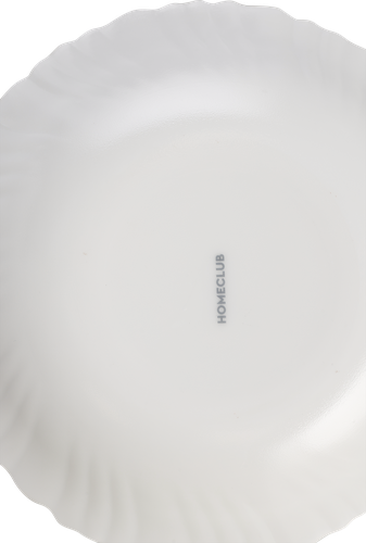 Набор суповых тарелок HOMECLUB Clean, 21,5см, стекло, Арт. LHSP85, крупный план