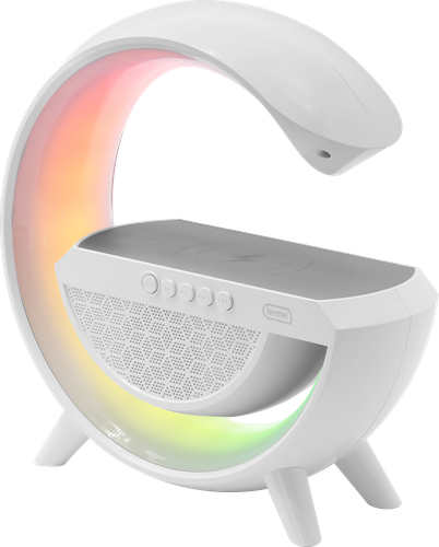 Колонка LENTEL 3в1 ночник, беспроводная зарядка, колонка, Арт. OS-1116, картинка