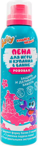 Пена для купания BAFFY 4 цвета, 200мл, детальное фото