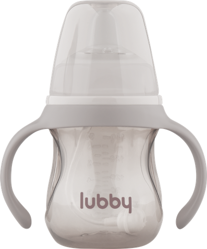 Поильник LUBBY 180мл с мягким носиком, ручками и грузиком, с 6 месяцев, Арт. 30991, картинка
