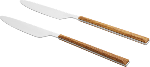 Набор ножей столовых HOMECLUB Wood, нержавеющая сталь, пластик, Арт. SF190928, фотография