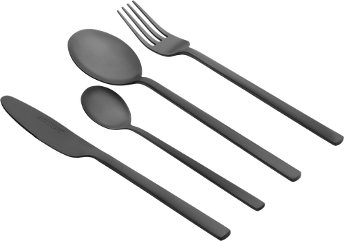 Набор ножей столовых HOMECLUB Matt Black, нержавеющая сталь, Арт. SD-k1, фотография