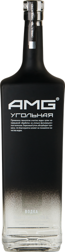 Водка АМГ Угольная 40%, 1л