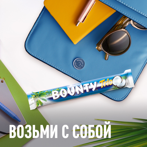 Батончик BOUNTY Трио, 82,5г, фотография
