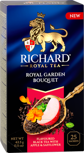 Чай черный RICHARD ROYAL Garden Bouquet, 25саш, детальное фото
