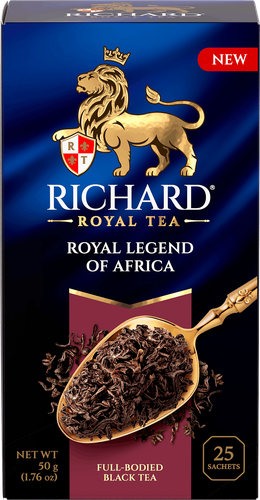 Чай черный RICHARD ROYAL Legend Of Africa, 25саш, детальное фото