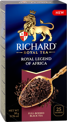 Чай черный RICHARD ROYAL Legend Of Africa, 25саш, фото