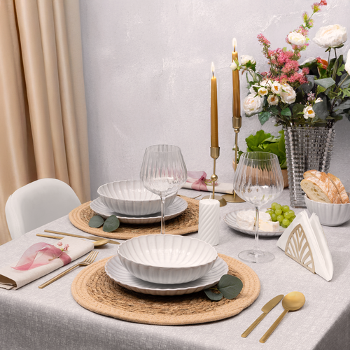 Кружка HOMECLUB Aster, реактивная керамика, 400мл, Арт. JH7741, крупный план