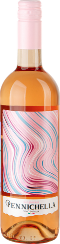 Вино PENNICHELLA Санджовезе ординарное сортовое розовое сухое, 0.75л, изображение