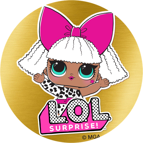 Шоколад молочный L.O.L. Surprise, в форме медали, 4,5г, детальное фото