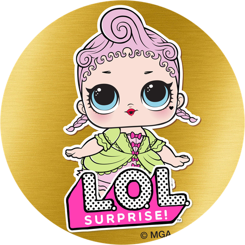Шоколад молочный L.O.L. Surprise, в форме медали, 4,5г, фото