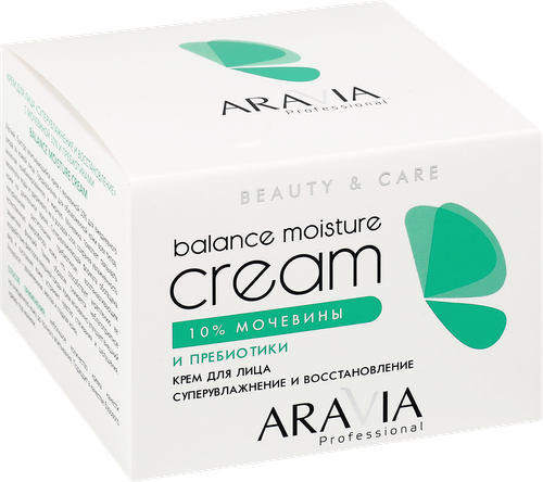 Крем для лица ARAVIA PROFESSIONAL Balance Moisture Cream Суперувлажнение и восстановление, 150мл, крупный план