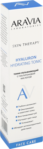 Тоник для лица ARAVIA LABORATORIES Hyaluron Hydrating увлажняющий с гиалуроновой кислотой, 200мл, детальное фото