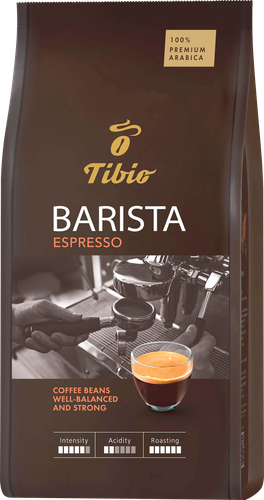 Кофе зерновой TIBIO Бариста Эспрессо натуральный, 1кг, детальное фото