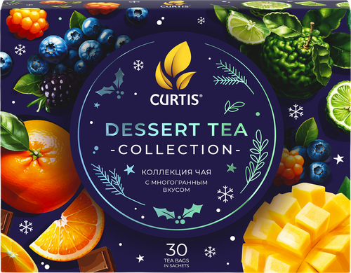 Чай CURTIS Dessert Tea Collection, 30саш, картинка