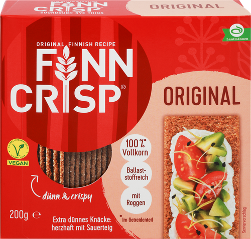 Хлебцы ржаные FINN CRISP Original, 200г, изображение