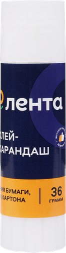 Клей-карандаш ЛЕНТА, Арт. L1028-36, 36г, вид