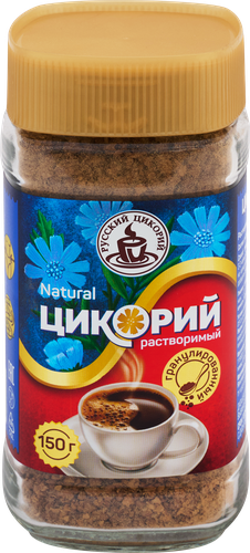 Цикорий растворимый РУССКИЙ ЦИКОРИЙ гранулированный натуральный, 150г, фото