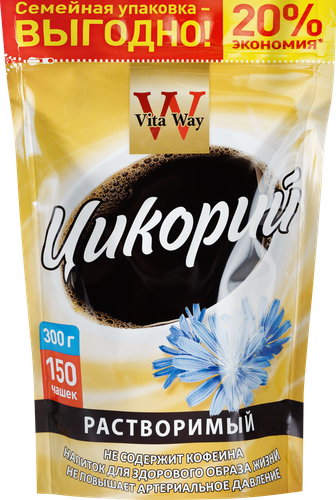 Цикорий растворимый VITA WAY порошкообразный, 300г, фотография