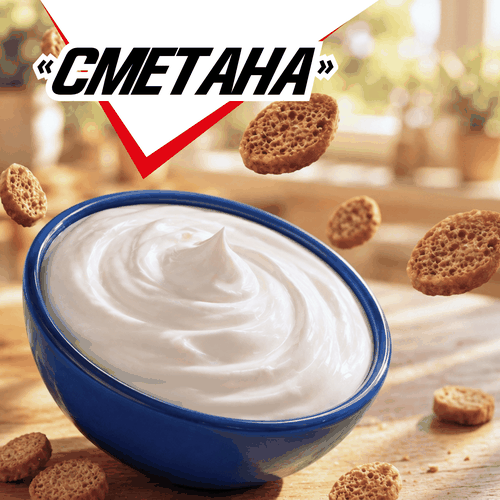 Сухарики ХРУСTEAM Хрустящие Сметана, 40г, фотография